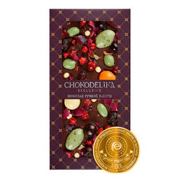 Шоколад темный с украшением ДРАГОЦЕННОСТИ 100 гр