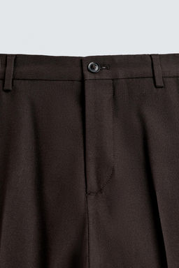 WOOL SUIT TROUSERS - Zara фото 8