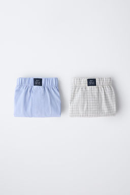 8-14 YEARS/ 2-PACK OF POPLIN BOXERS - Zara фото 5