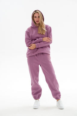 Костюм женский из футера 3х нит.начес Вектор глициния - Амадэль фото 2