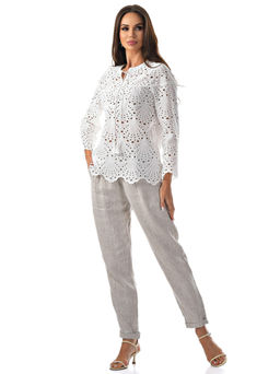 блузка кружево 100% хлопок - А+б коллекция фото 5