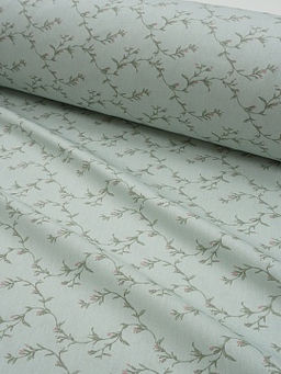 Сатин Элегия цветения - бутончики, (комп), ш.2.35м, хлопок-100%, 110гр/м.кв