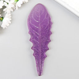 Молд пластик «Лист одуванчика», 15.5×5.5 см, МИКС