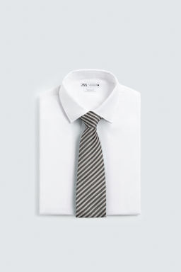 LIMITED EDITION 100% SILK STRIPED TIE - Zara фото 4