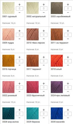 Цена за 5 мотков пряжи WOOL 115