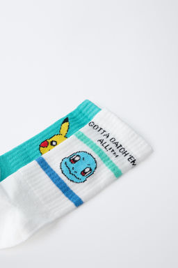 4-14 YEARS/ PACK OF 2 PIKACHU POK_MON  SOCKS - Zara фото 2