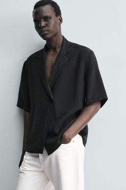 FLOWING KIMONO SHIRT - Zara фото 5