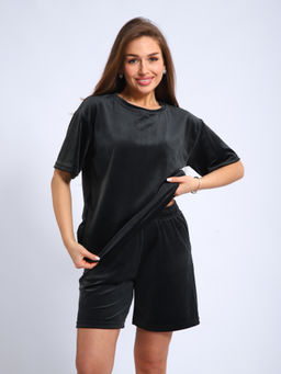 Костюм женский 5-350 из велюра - Новое кимоно фото 6