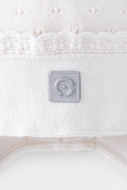 Crockid _ КВ 20343/х/светло-молочный шапка для дев