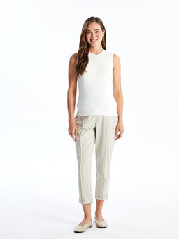 Bisiklet Yaka D?z Hamile Triko S?veter