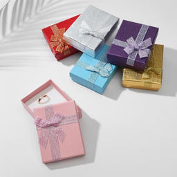 Набор коробочек подарочных 6 шт. под набор «Ассорти» 7×9 см, МИКС