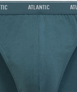 ATLANTIC 2RMP-094 Трусы спорт - набор 2 шт. серый меланж + морской фото 5