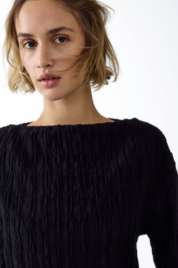 Top con escote barco - H&m фото 4