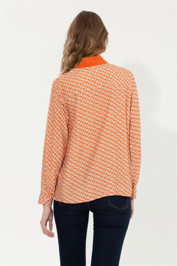 U. S. Polo Assn Женская рубашка с длинным рукавом с плиткой - U.s. polo assn фото 11