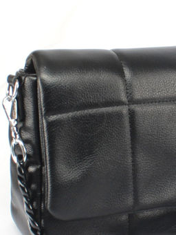 Сумка женская искусственная кожа FR-3728-L, 1отд, плечевой ремень, черный SALE 258367 - Adelia фото 8