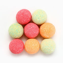 Бомбочки для ванны «Блестящего Нового Года», 8×20 г, Чистое счастье