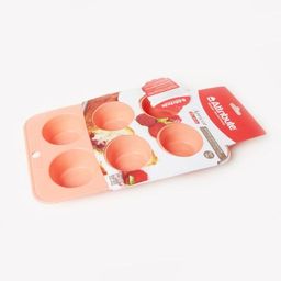 Форма для маффинов силиконовая APRICOT 6 ячеек