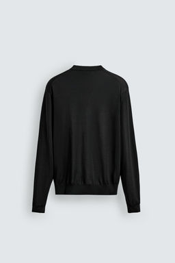 C?RDIGAN 100% SEDA AARON LEVINE X ZARA / Negro  фото 7