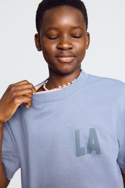 Camiseta estampada de corte holgado - H&m фото 10