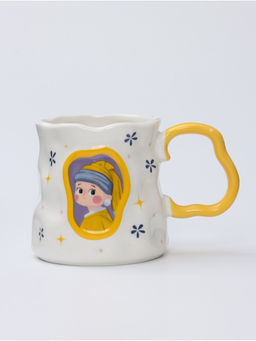 Кружка «Девушка с жемчужной серёжкой», 12.5×9×9.5 см
