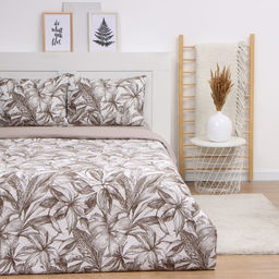 Постельное бельё 2-спальное LoveLife Tropics, жатка