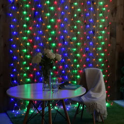 Светодиодная сеть 240Led, 2х2м ,МИКС,10 режимов,ПП - Buro фото 3