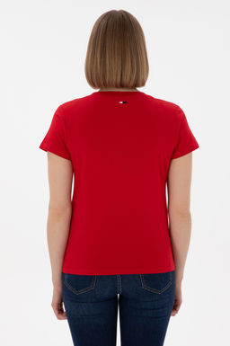 Kad_n K_rm_z_ Basic Ti__rt Sepette S_rpriz _ndirim - U.s. polo assn фото 5