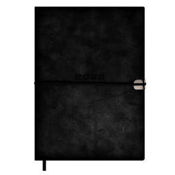 Ежедневник датированный 2026 ESCALADA, #ДУМАЙ КАК МИЛЛИАРДЕР, А5, 176 л., арт. 70273/ 15 ТИВОЛИ ГЛОСС ЧЁРНЫЙ