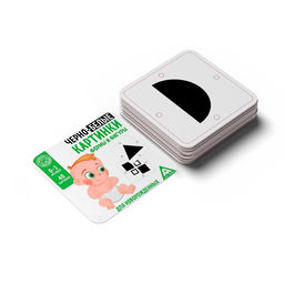 Чёрно-белые картинки для новорожденных Животные, 40 картинок, 0+ - Лас играс фото 2