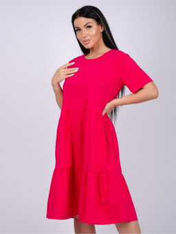 Платье Касадея, трикотаж - Малина фото 6