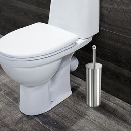 Ёршик для унитаза с подставкой, 9.59.537 см, хром - Simaland фото 3