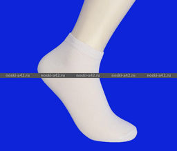 Цена за 12 пар. Следки женские белые 36-42 (фактически 36-40) - Алйша фото 3