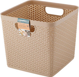 Корзина для хранения "Keepliex Rattan". 21л квадратная арт KL1304