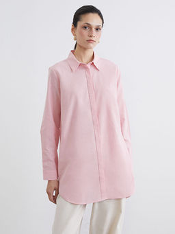 Dokulu Kad?n G?mlek Tunik