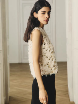 Топ из перьев / Zarina