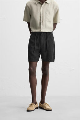 BERMUDA SHORTS LINEN BLEND - Zara фото 30