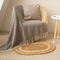 Ковер овальный SL Home Паджа, 80120 см