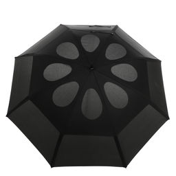 Зонт полуавтомат с системой антиветер MAISON DAVID Артикул 4085227, черный  фото 2