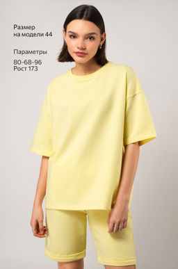 Женский костюм с шортами из футера двухнитки Happyfox - Happy fox фото 18