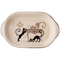 БЛЮДО AGNESS ПАРИЖСКИЕ КОТЫ 28*17,5*4,5 СМ