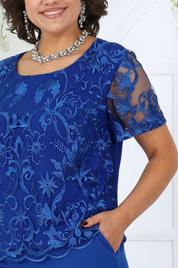 Платье Ninele 7431-Р темно-синий - Mira fashion фото 2063