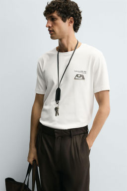 VINYL PRINT T-SHIRT - Zara фото 6