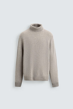 WOOL BLEND HIGH NECK JUMPER - Zara фото 6