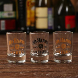 Подарочный набор На удачу. Настоящему мужику, рюмки и карты - Дорого внимание фото 2