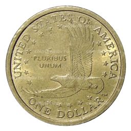 1 доллар 2000 года P США Сакагавея  Парящий Орел