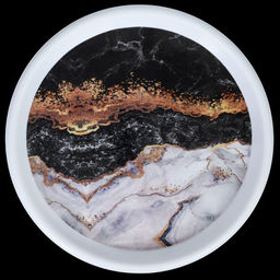 Поднос круглый 38 см / 380 /уп 80/ - Галеонтрейд фото 4