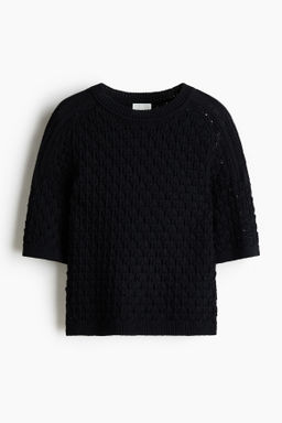 Camiseta en punto pointelle