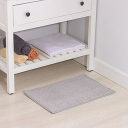 Коврик для дома Доляна Букли, 40?60 см, светло-серый  фото 7