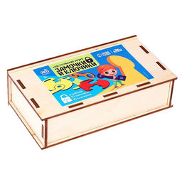 Настольная деревянная игра «Замочки и ключики», 10 ключиков и замочков