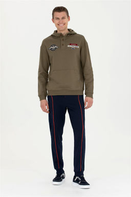 Мужской свитшот цвета хаки - U.s. polo assn фото 10